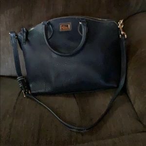 Navy blue Dooney and Bourke